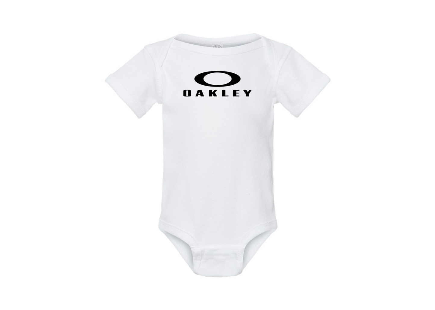 Oakley Logo Rabbit Skins Infant Baby Rib Bodysuit