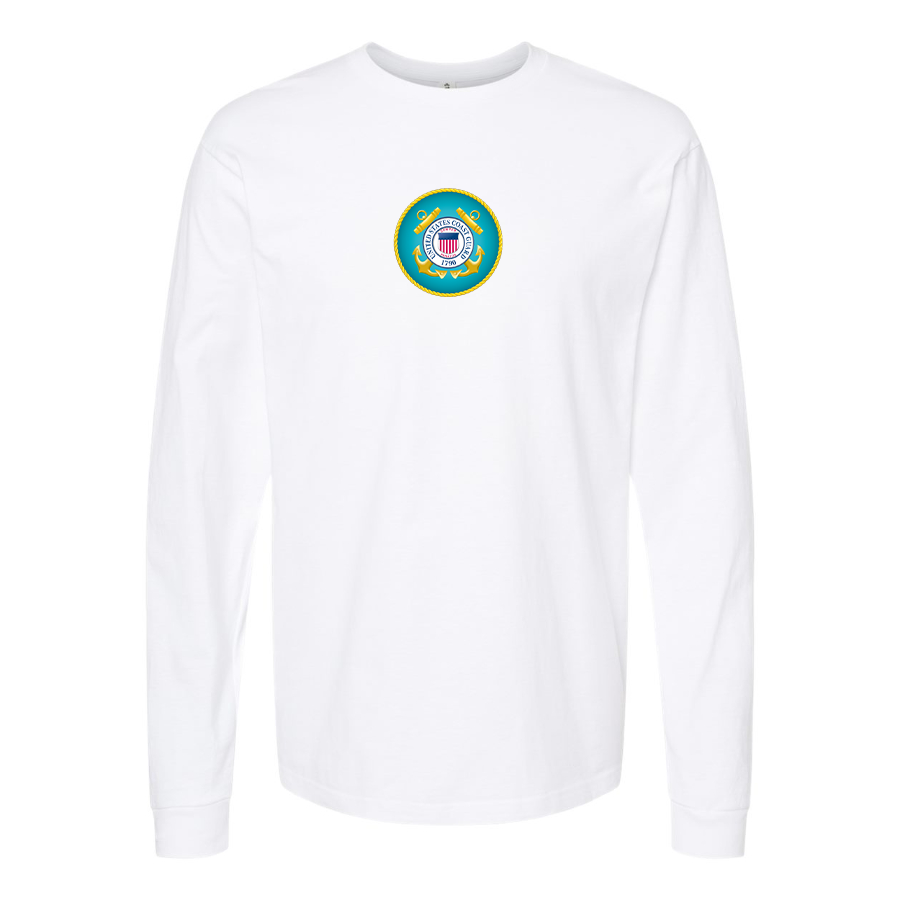 Men's Coast Guard Logo Long Sleeve T-Shirt