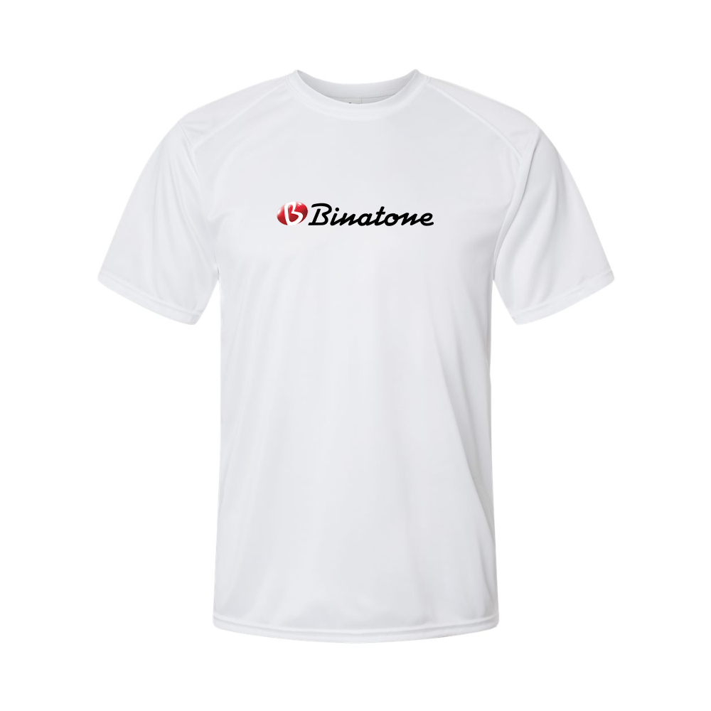 Men's Binatone Logo Polyester T-Shirt