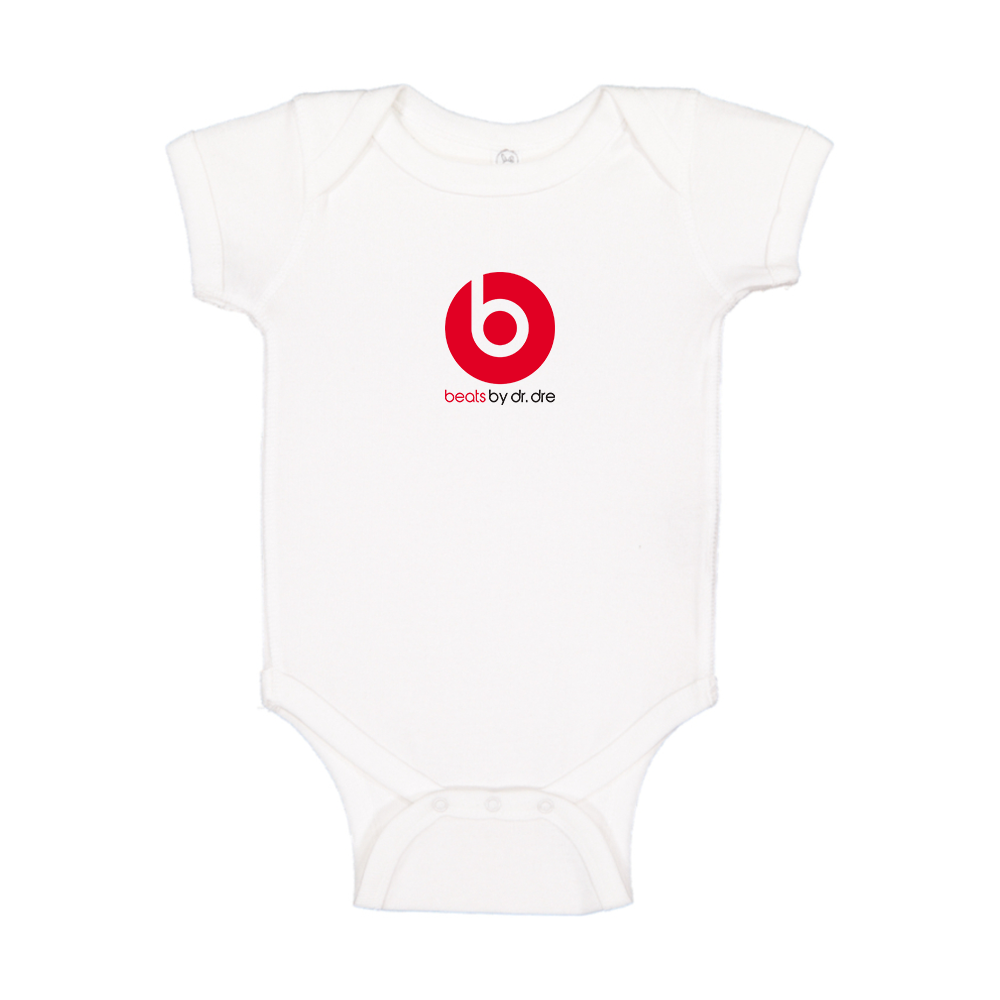 Beats-by Dre Logo Baby Romper Onesie