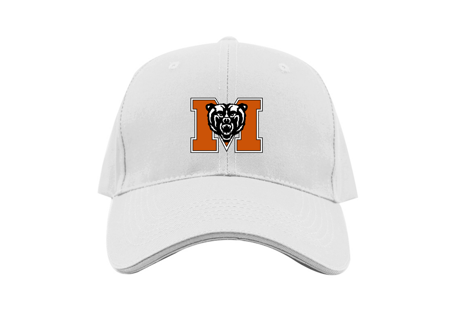 Mercer Bears Logo Dad Baseball Cap Hat