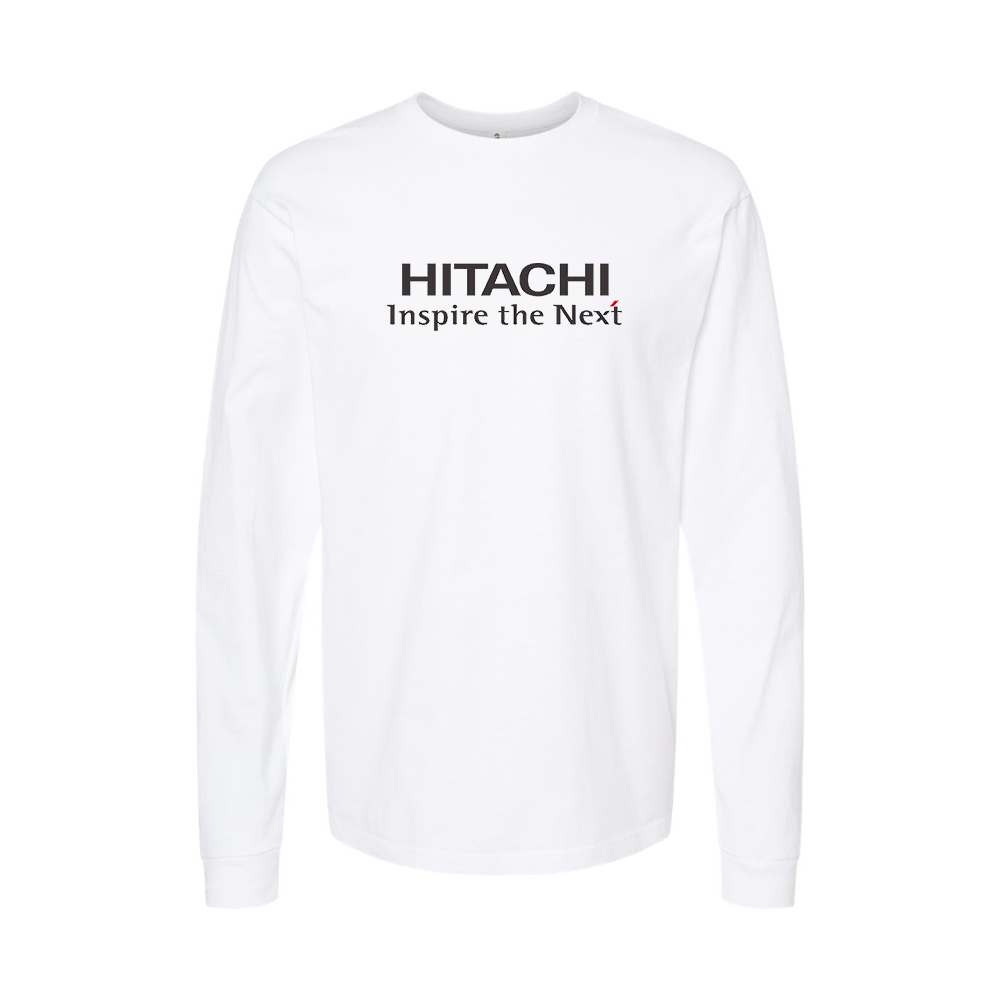 Men's Hitachi Logo Long Sleeve T-Shirt
