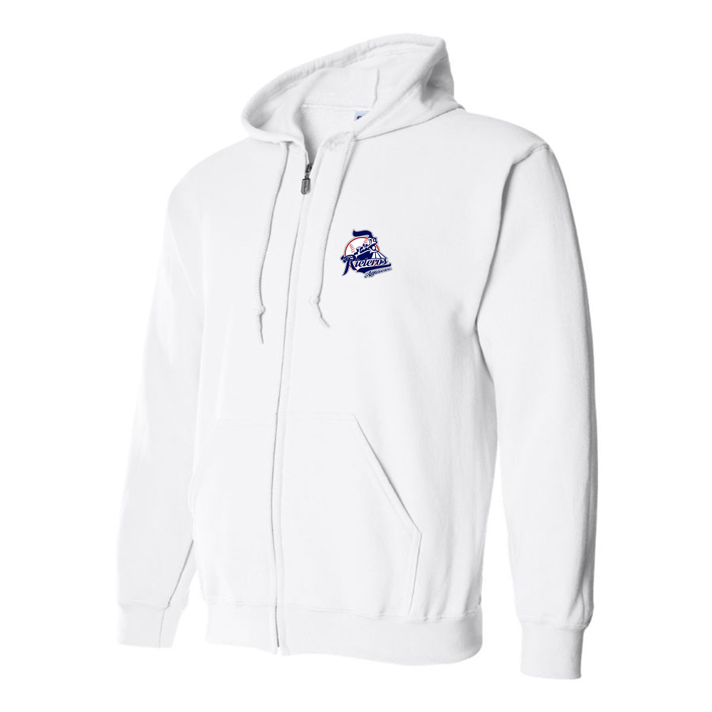 Men's Aguascalientes Rieleros Logo Zipper Hoodie