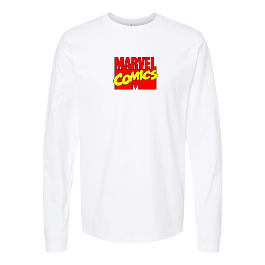 Youth Marvel Comics Logo Cotton Long Sleeve T-Shirt