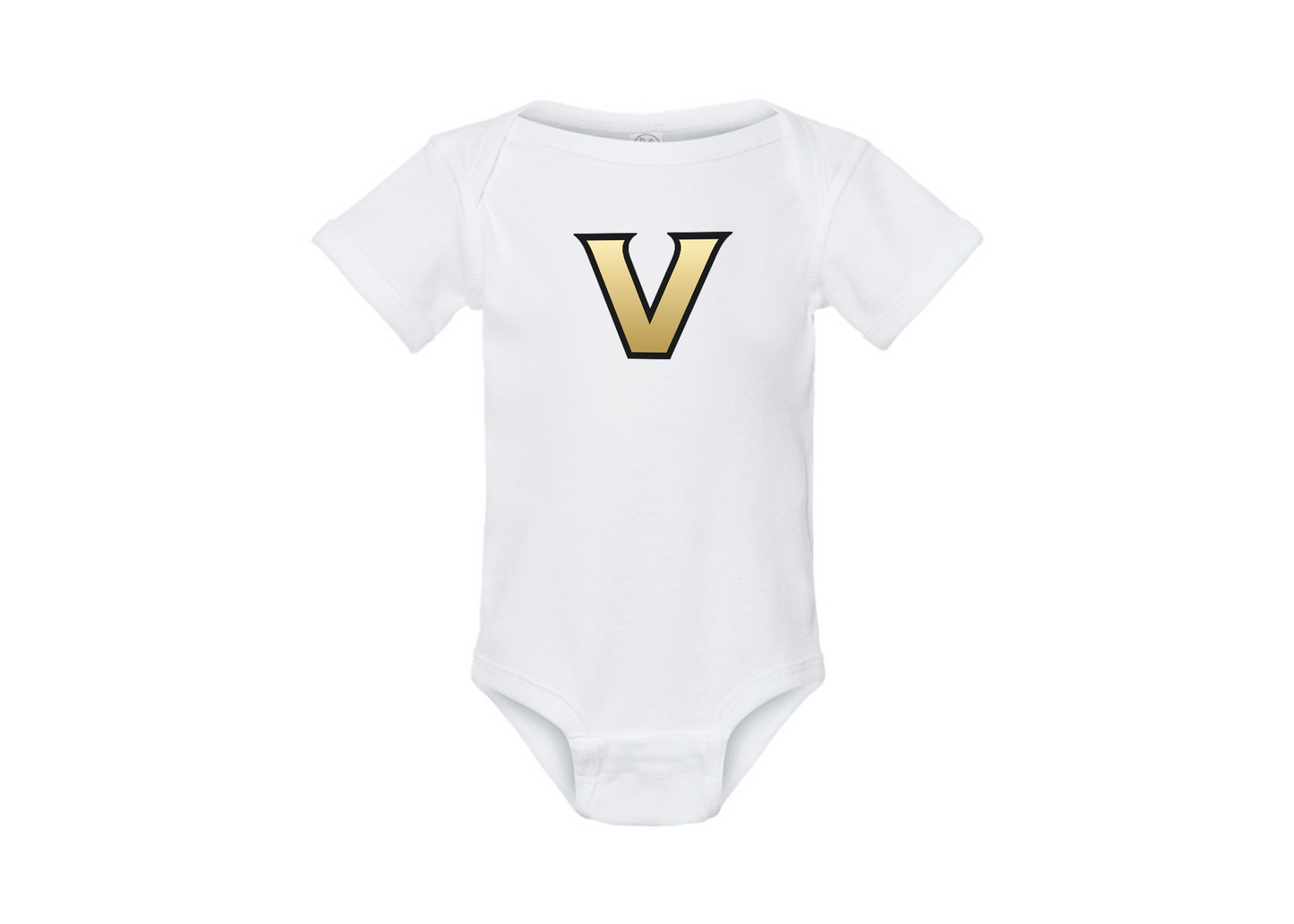 Vanderbilt Commodores Rabbit Skins Infant Baby Rib Bodysuit