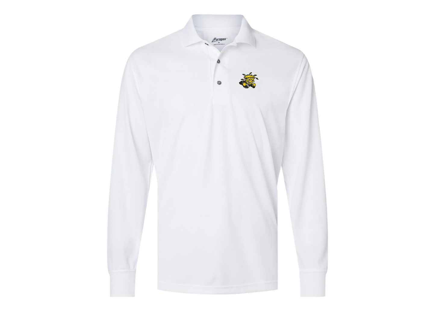 Men's Wichita State Shockers Paragon Prescott Long Sleeve Polo