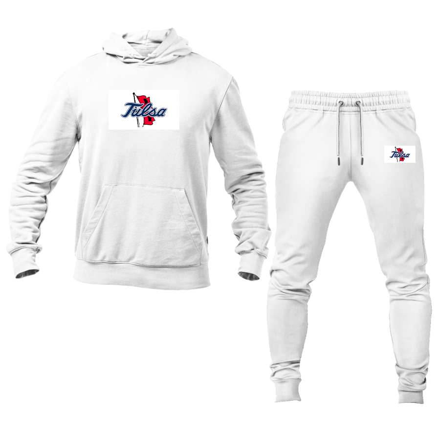 Men's Tulsa Golden Hurricane Logo Hoodie Joggers Set