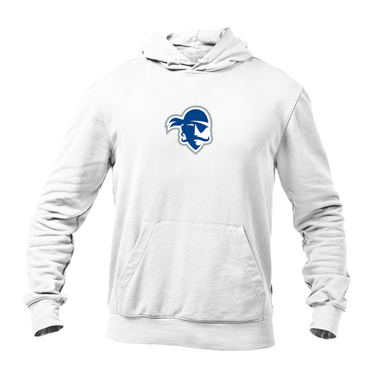 Men's Seton Hall Pirates Logo Gildan  Heavy Blend Hooded Sweatshirt