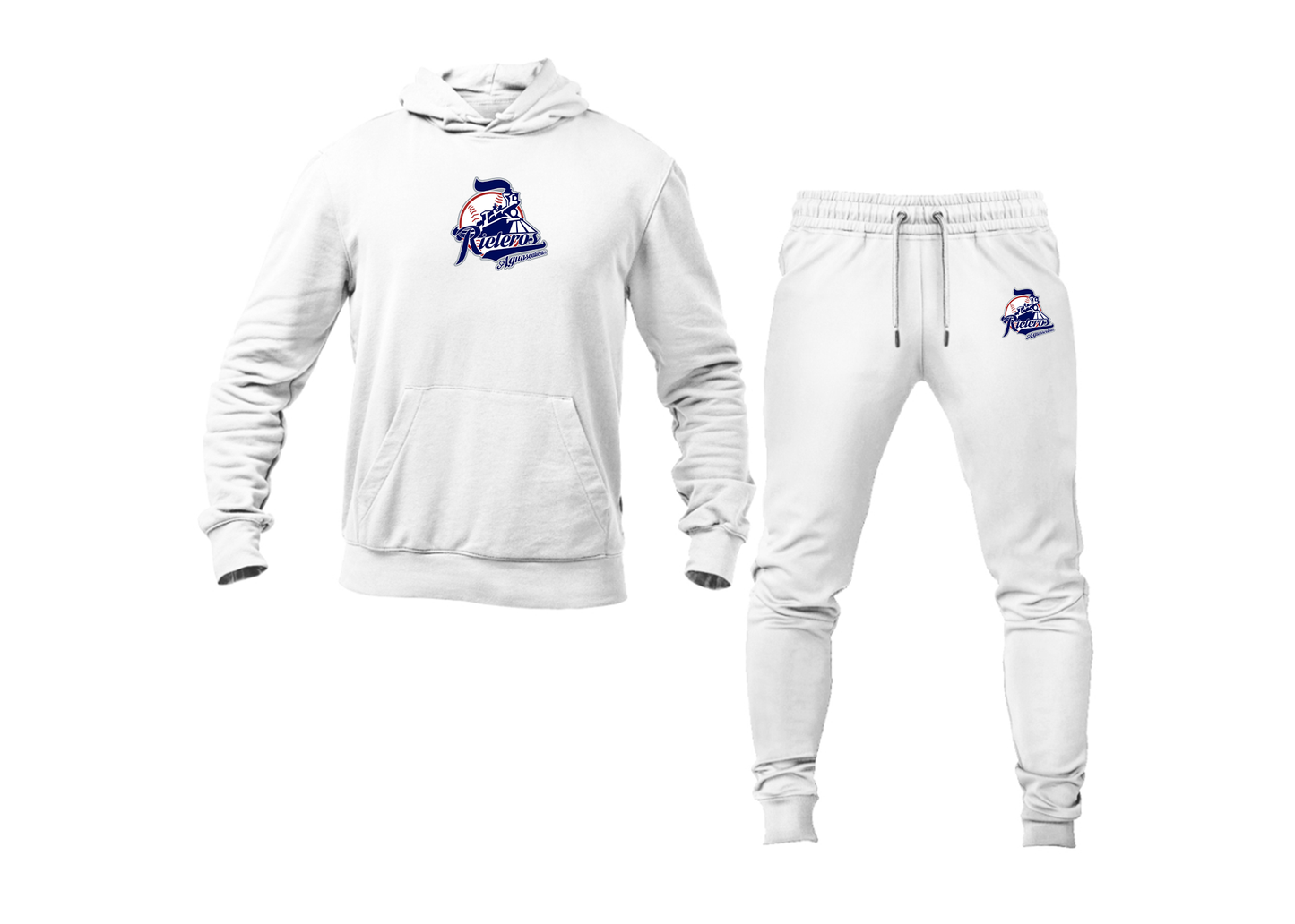 Men's Aguascalientes Rieleros Logo Hoodie Joggers Set