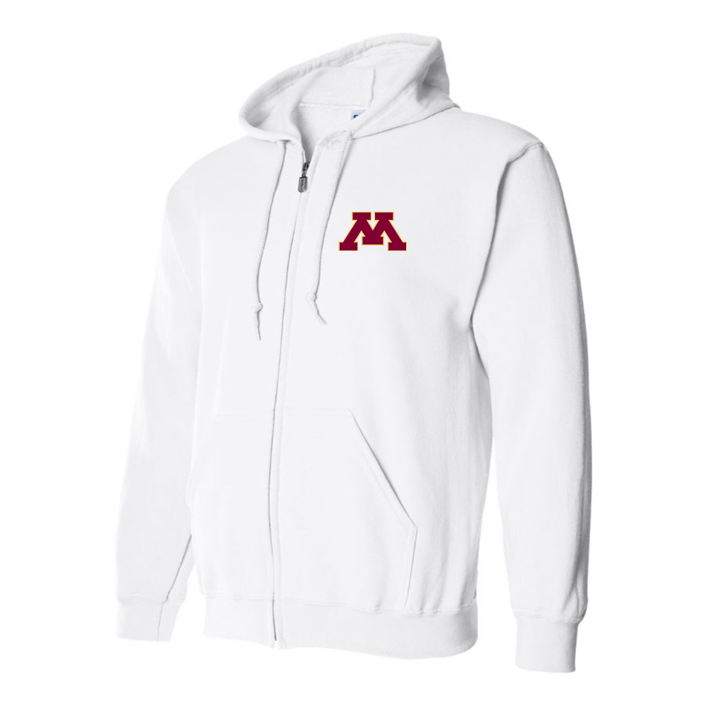 Men's Minnesota Golden Gophers Logo Zipper Hoodie