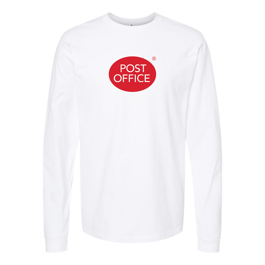 Youth Post Office Logo Cotton Long Sleeve T-Shirt