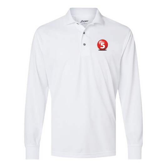 Men's ABC TV5 Logo Paragon Prescott Long Sleeve Polo
