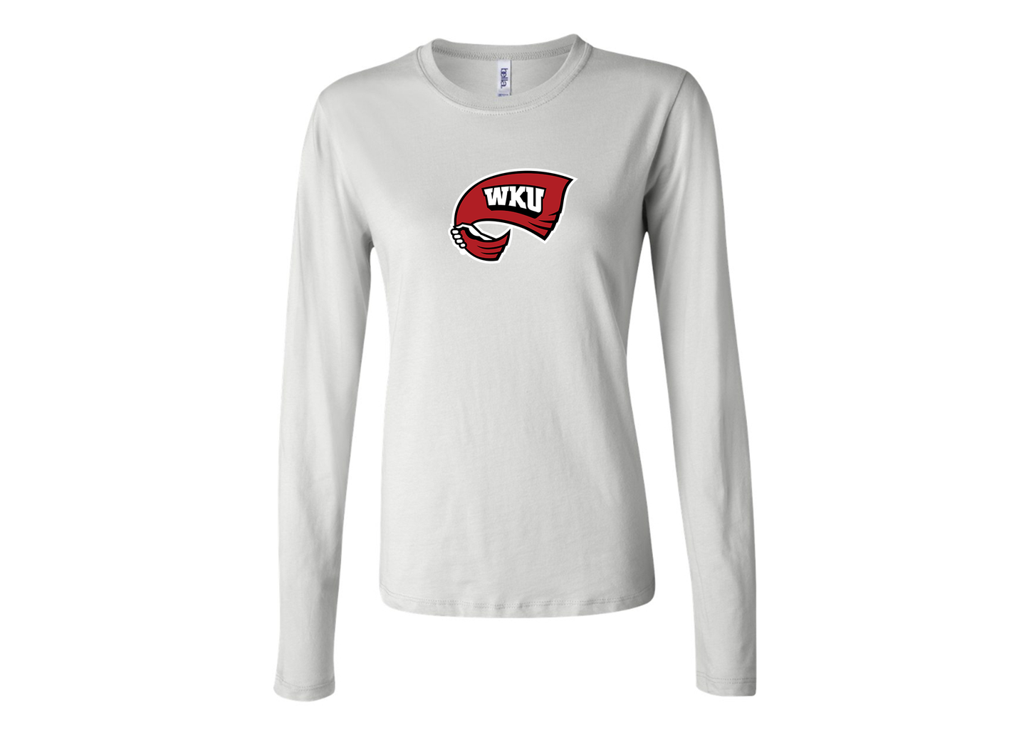 BELLA CANVAS Women’s Western Kentucky Hilltoppers Jersey Long Sleeve Tee