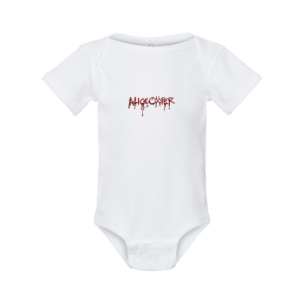 Alice Cooper Logo  Rabbit Skins Infant Baby Rib Bodysuit