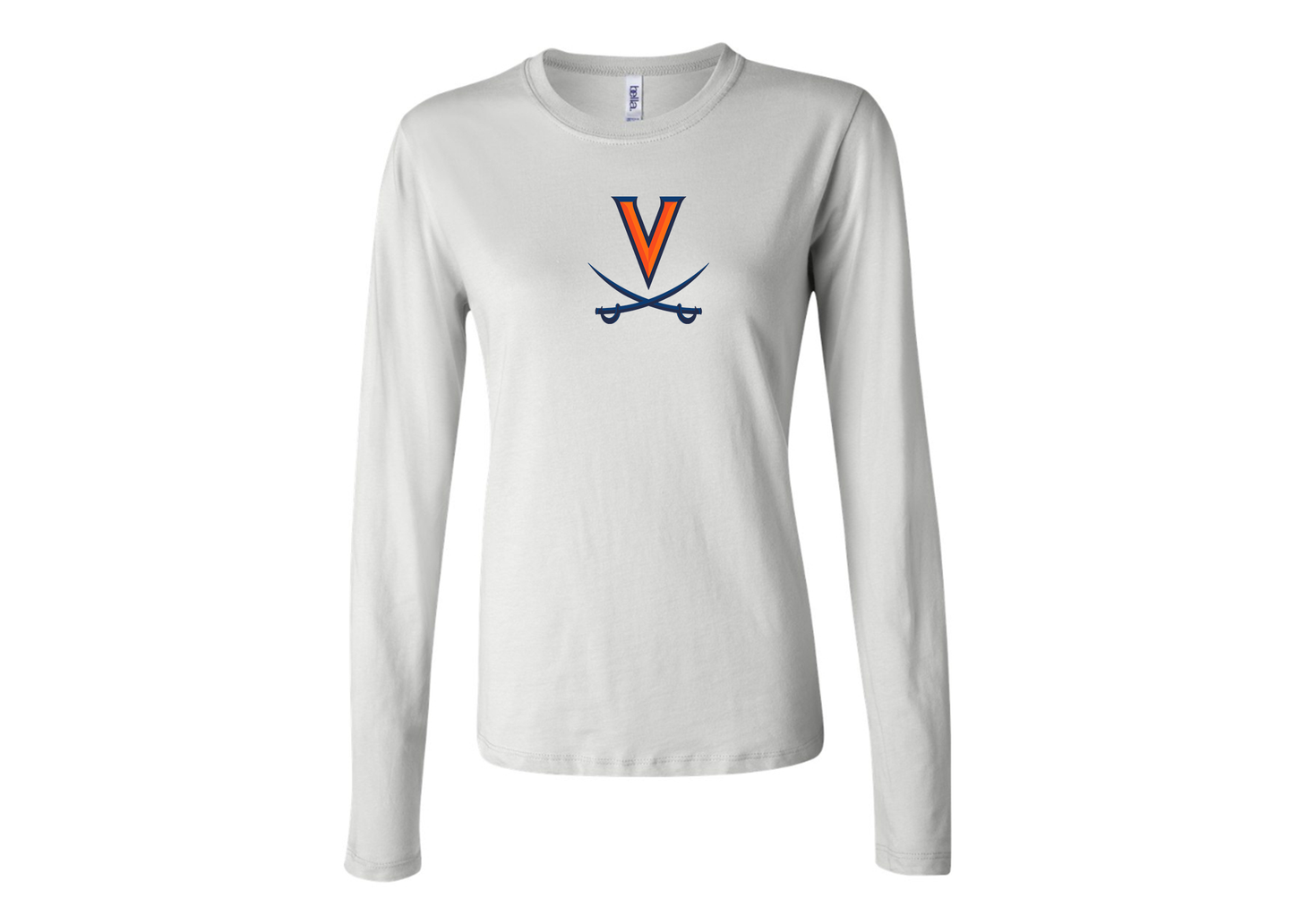 BELLA CANVAS Women’s Virginia Cavaliers Jersey Long Sleeve Tee