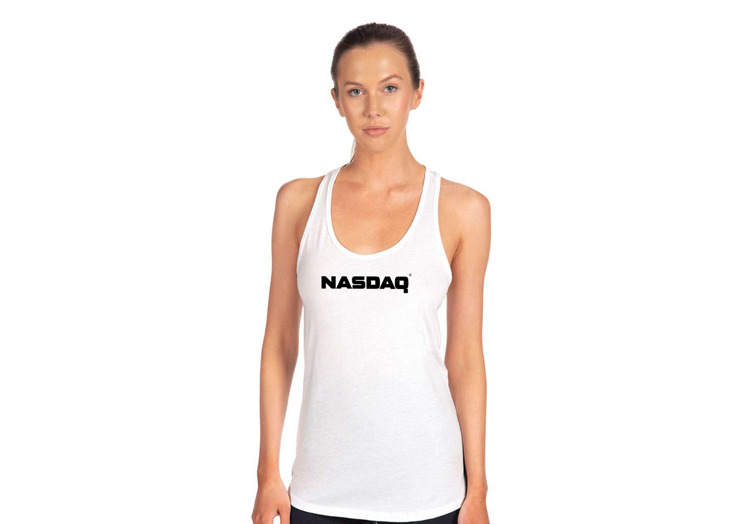 Women's Nasdaq Logo Next Level Ideal Racerback Tank