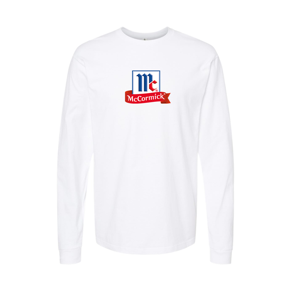 Youth McCormick Logo Cotton Long Sleeve T-Shirt