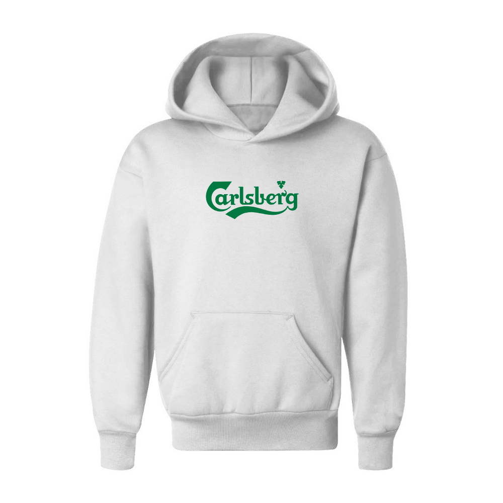Youth Carlsbery Logo Pullover Hoodie
