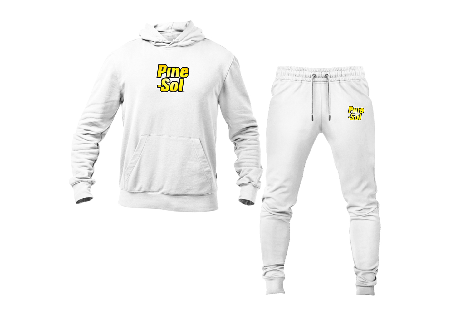 Men's Pine Sol Logo Hoodie Joggers Set