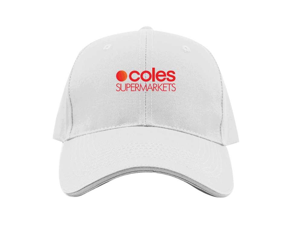 Coles Supermarket Dad Baseball Cap Hat