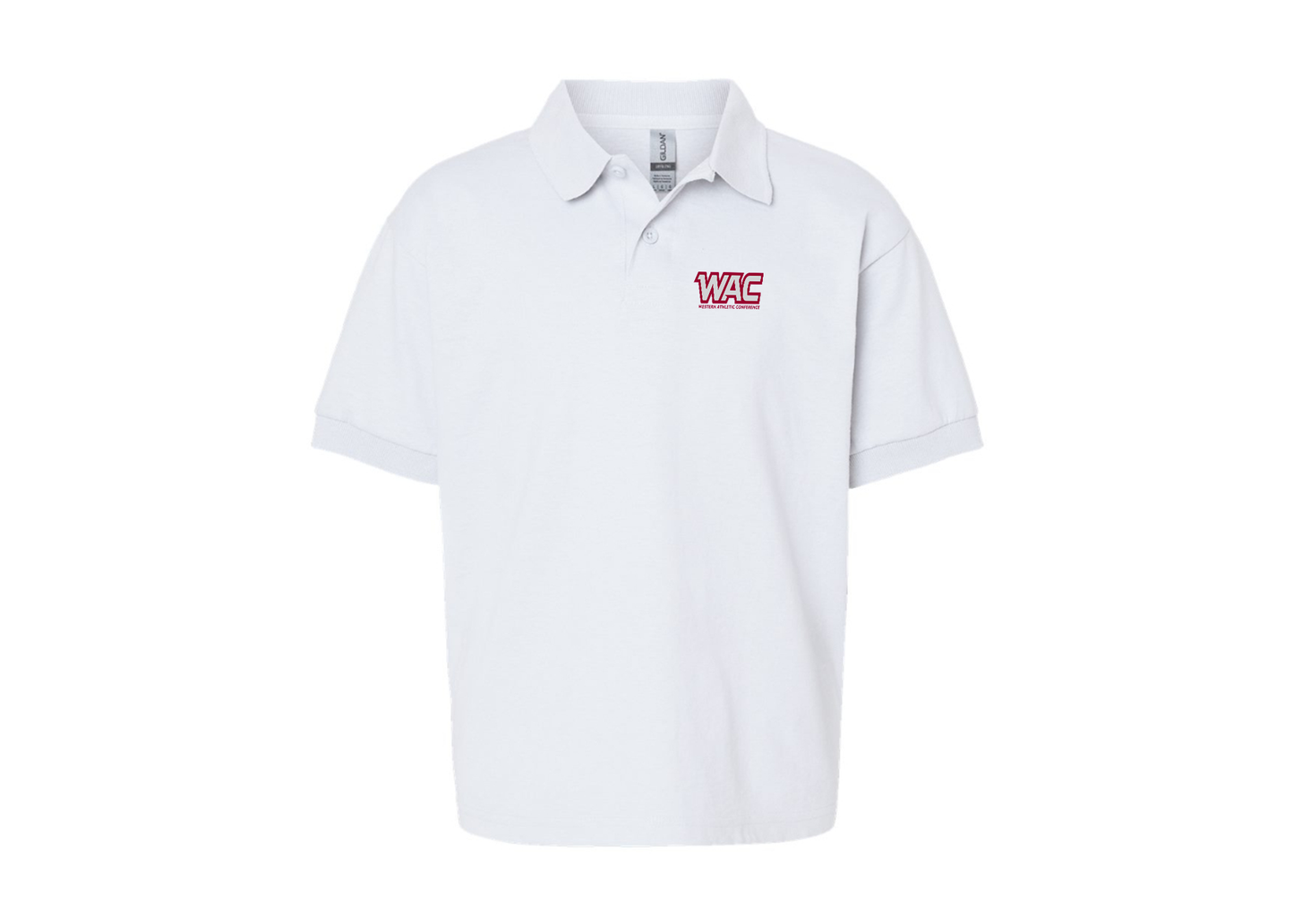 Youth Western Athletic Conference Gildan Dry Blend Jersey Polo