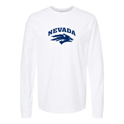 Men's Nevada Wolf Pack Logo Long Sleeve T-Shirt