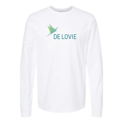 Men's De Lovie Logo Long Sleeve T-Shirt
