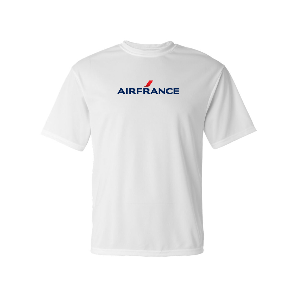 Men's Air France Logo Polyester T-Shirt