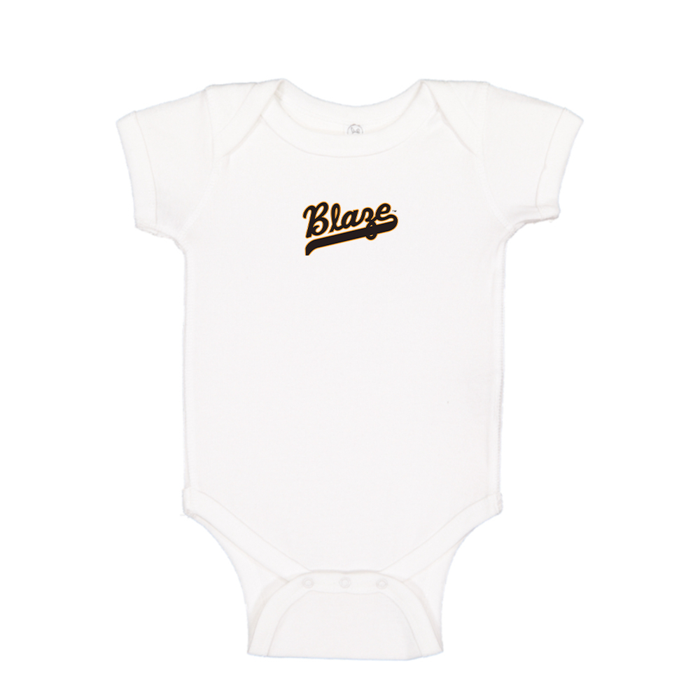 Bakersfield Blaze Logo Baby Romper Onesie