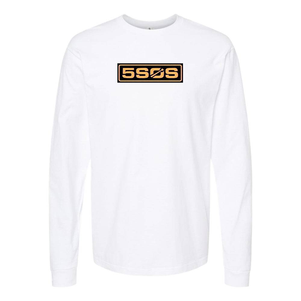 Youth 5sos Logo Cotton Long Sleeve T-Shirt