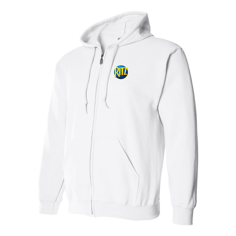Men's Ritz Crackers Logo Zipper Hoodie