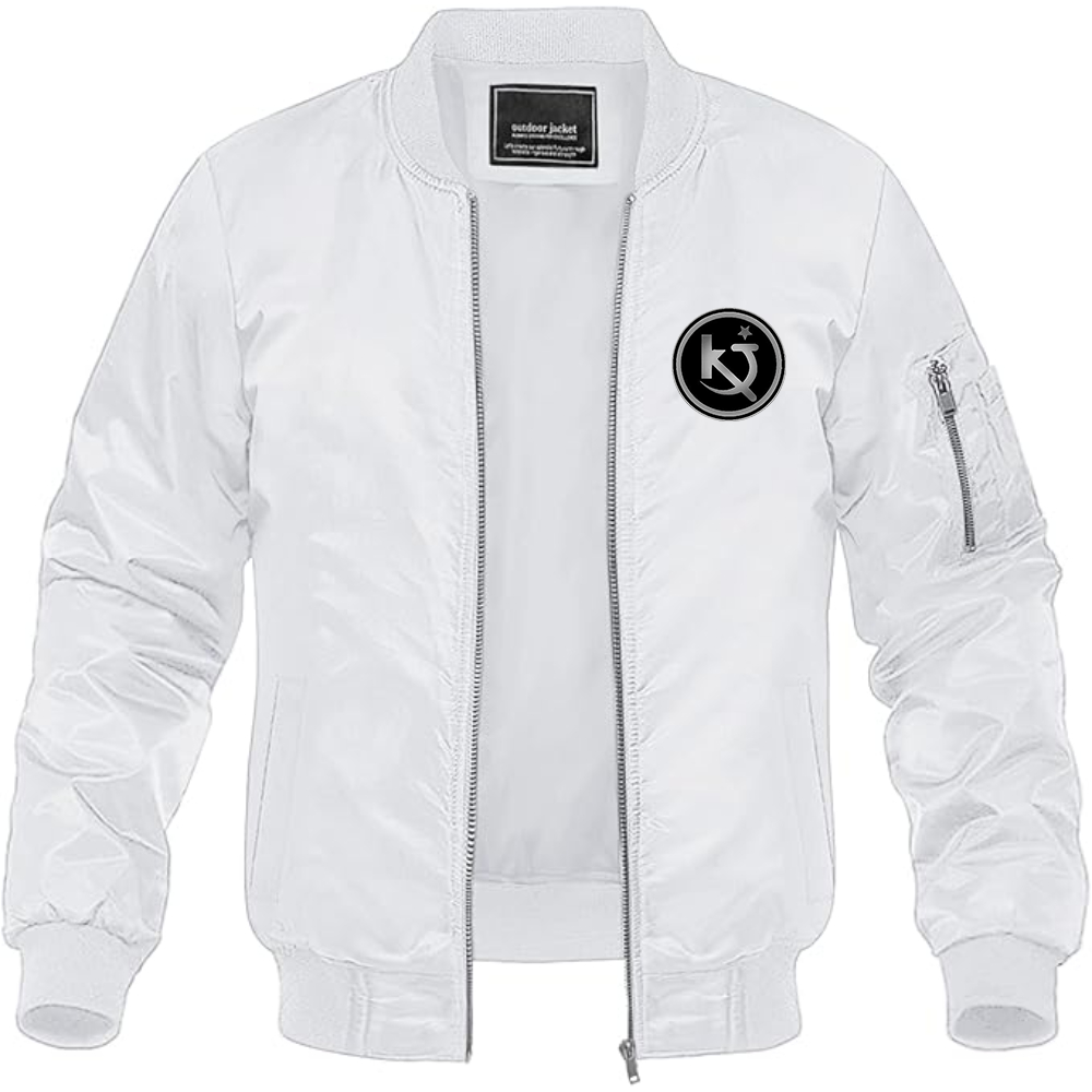 Men's Killing Joke Logo Lightweight Bomber Jacket Windbreaker Softshell Varsity Jacket Coat