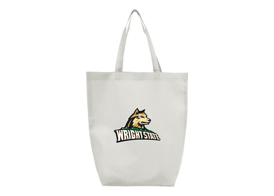 Wright State Raiders Q-Tees Non-Woven Gusset Bottom Tote