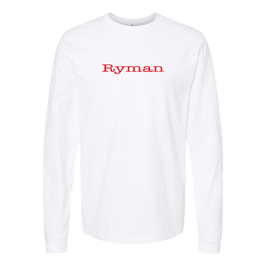 Men's Ryman Logo Long Sleeve T-Shirt