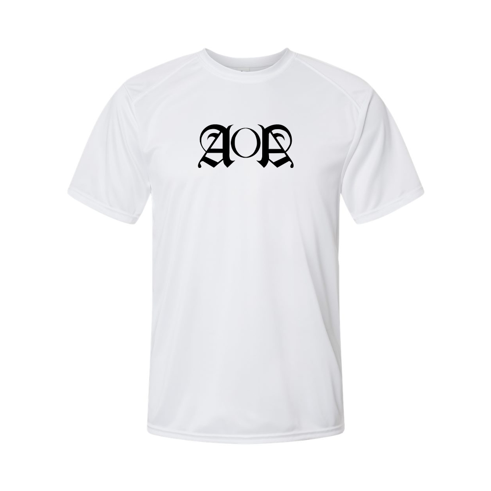 Men's AOA Logo Polyester T-Shirt