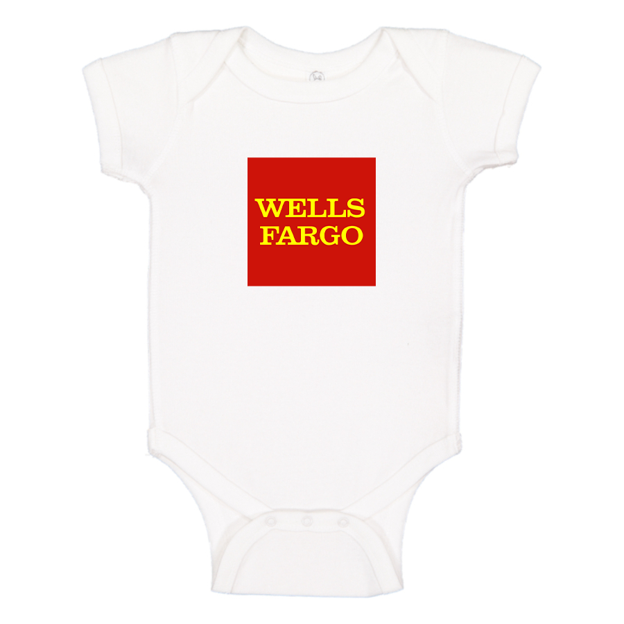 Wells Fargo Logo Baby Romper Onesie