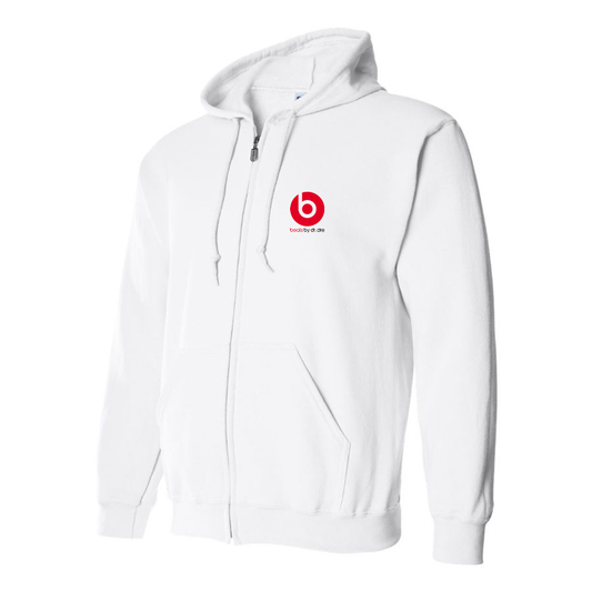 Men's Beats-by Dre Logo Zipper Hoodie