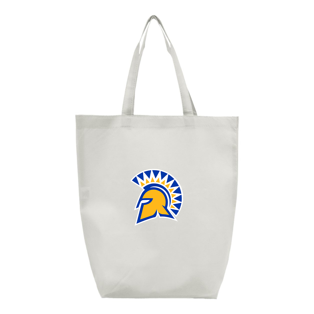 San Jose State Spartans Logo Q-Tees Non-Woven Gusset Bottom Tote