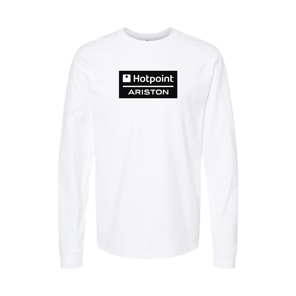 Men's Hotpoint-Ariston Logo Long Sleeve T-Shirt