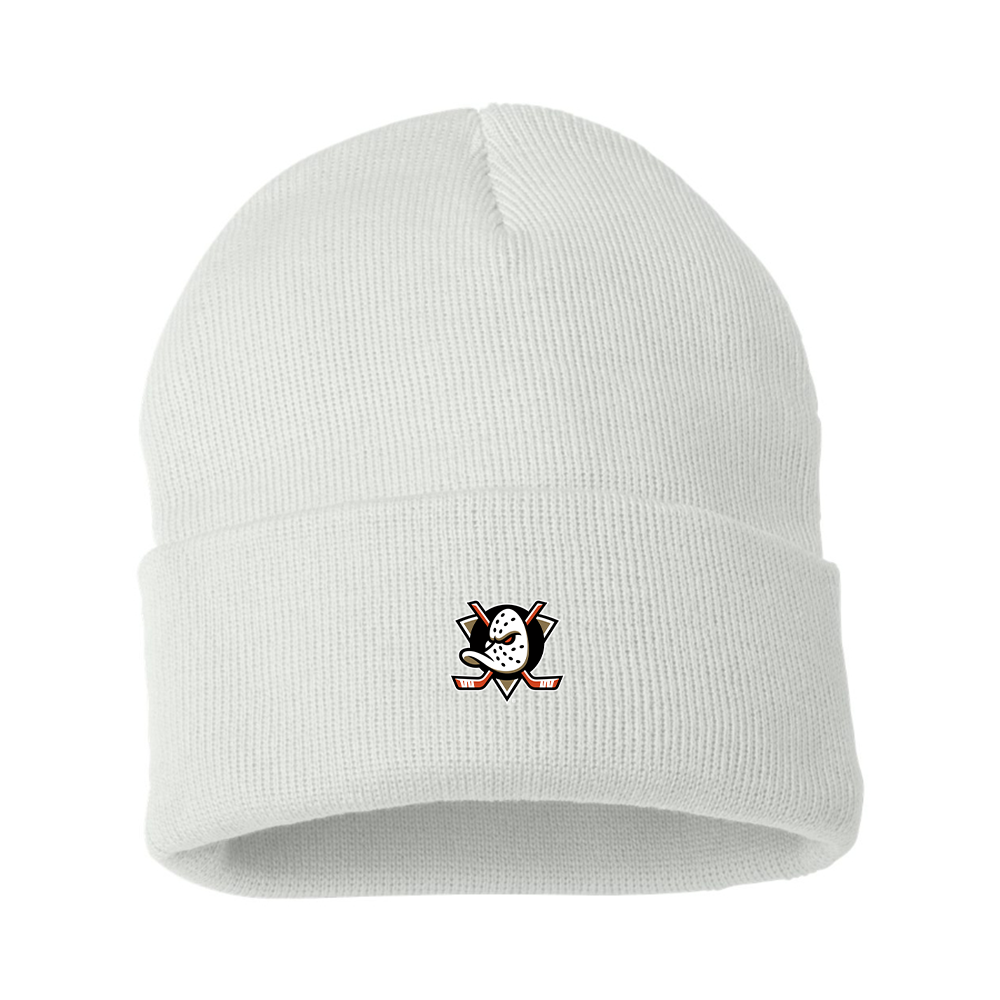 Anaheim Ducks Logo Beanie Hat