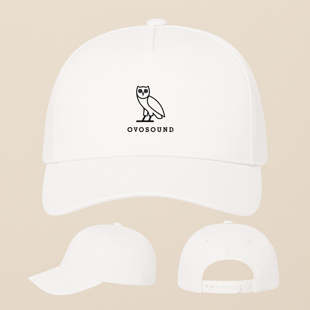 Ovosound Drake Music Five Panel Twill Snapback Cap