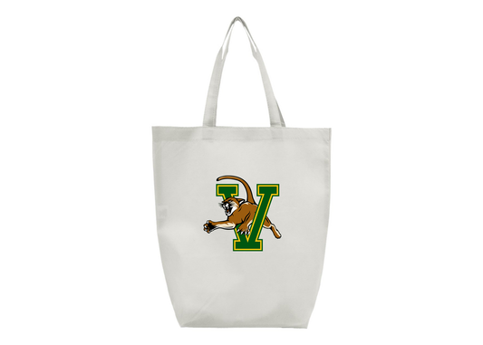 Vermont Catamounts Q-Tees Non-Woven Gusset Bottom Tote