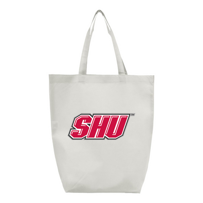 Sacred Heart Pioneers Logo Q-Tees Non-Woven Gusset Bottom Tote