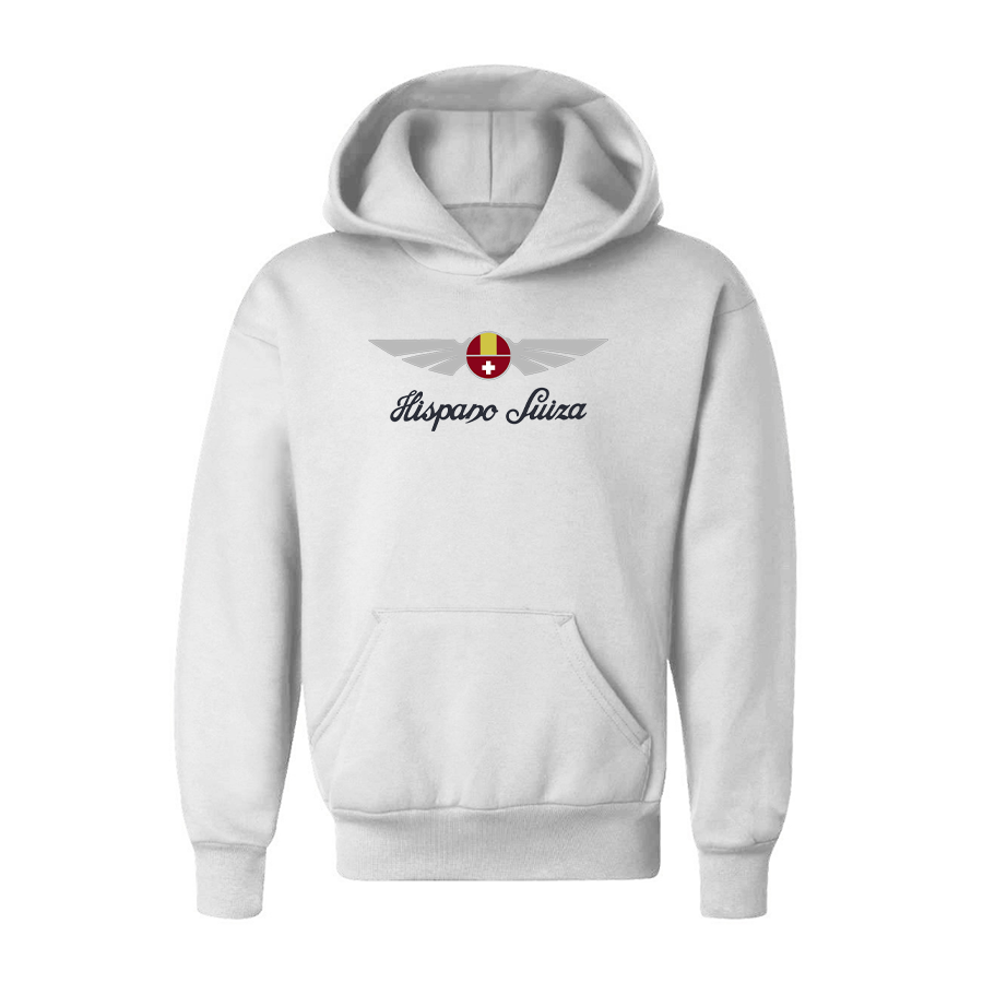 Youth Hispano Suiza Logo Pullover Hoodie