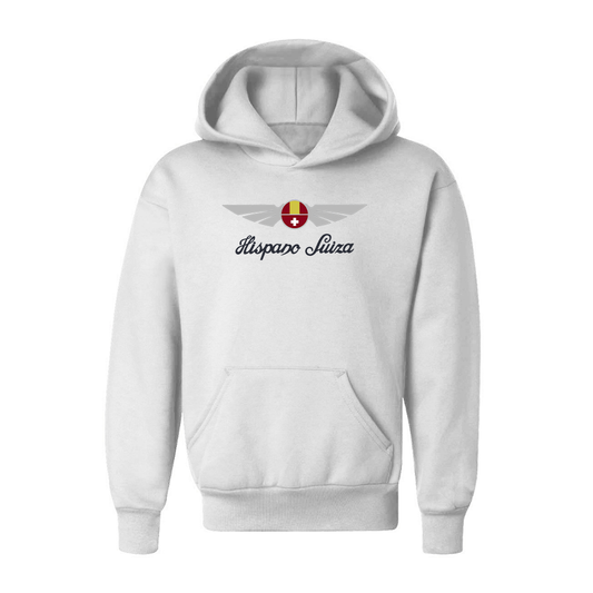 Youth Hispano Suiza Logo Pullover Hoodie