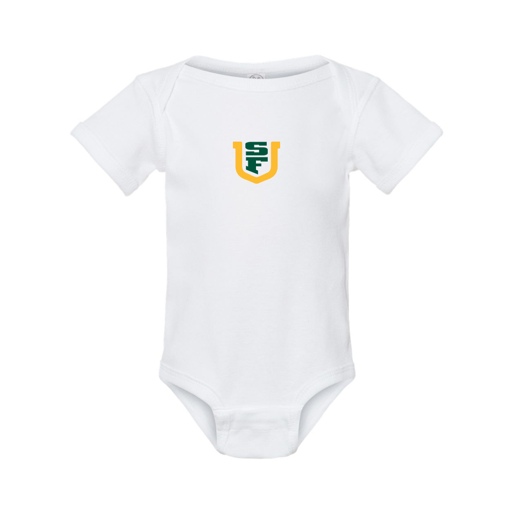 San Francisco Dons Logo Rabbit Skins Infant Baby Rib Bodysuit