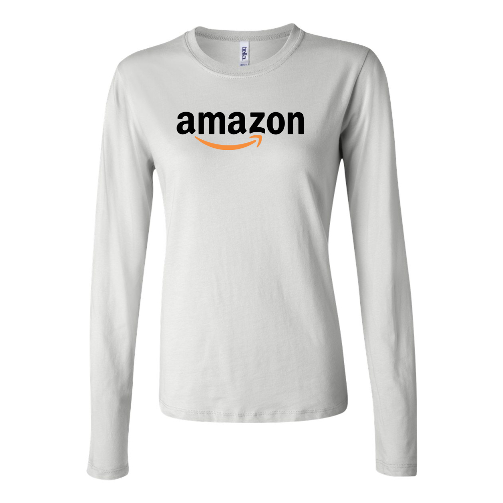 BELLA CANVAS Women’s Amazon Logo Jersey Long Sleeve Tee