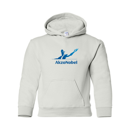 Youth AkzoNobel Logo Gildan Heavy Blend  Hooded Sweatshirt