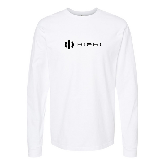 Youth HiPhi Logo Cotton Long Sleeve T-Shirt