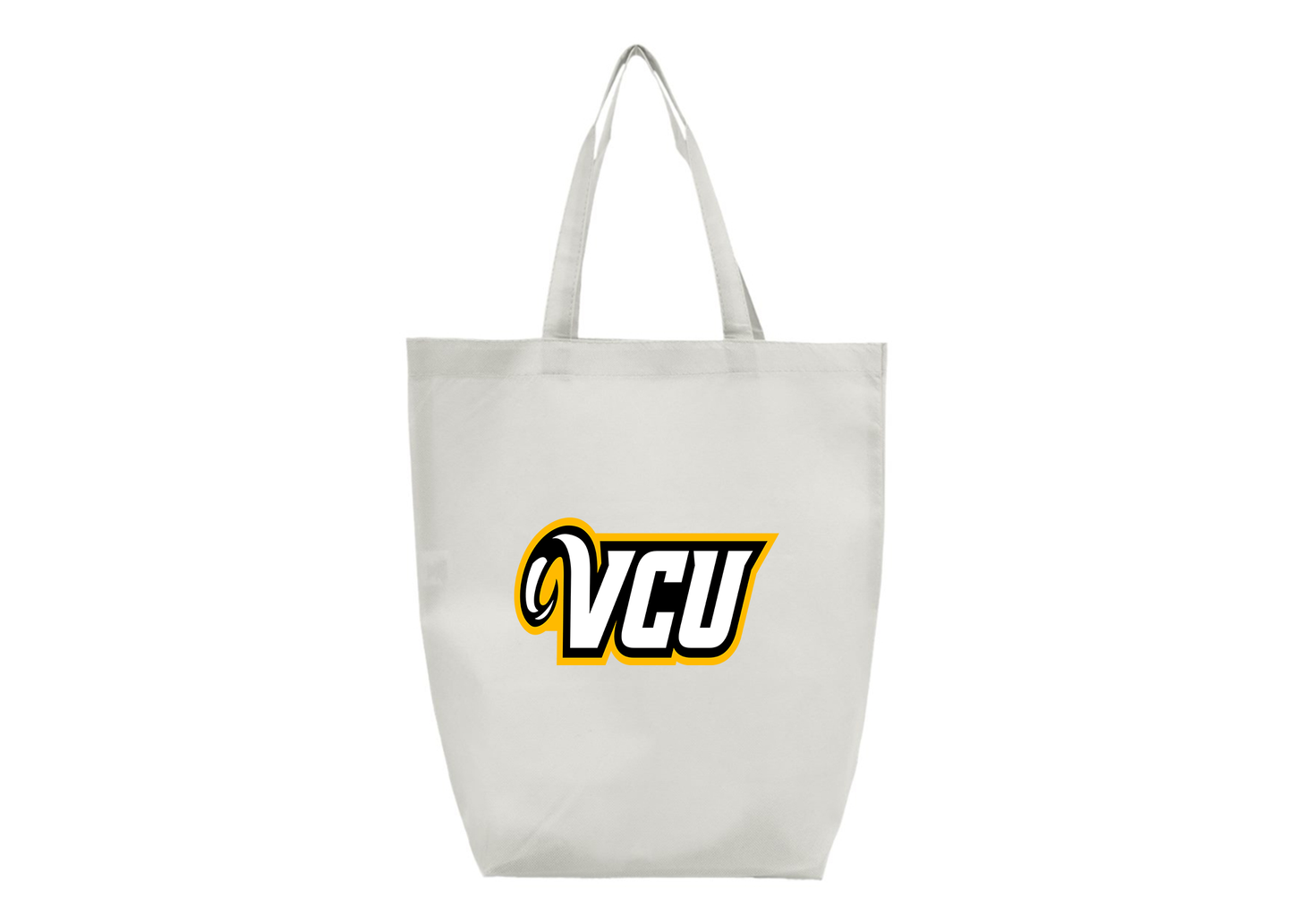 Virginia Commonwealth Rams Q-Tees Non-Woven Gusset Bottom Tote